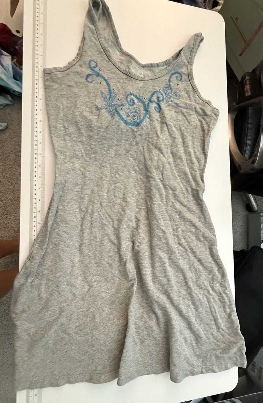 Disney Stitch Ladies Swim Cover Up Long Tank Size Small (3/5)